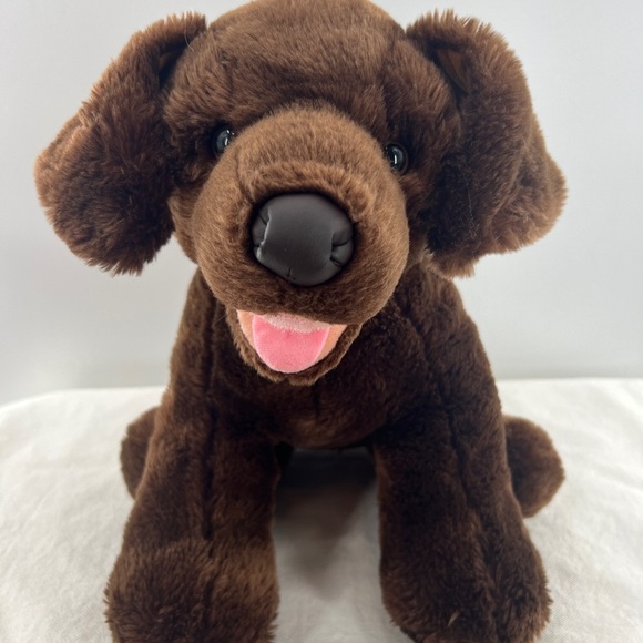 Build A Bear Chocolate Lab Produced March 2012 - Picture 1 of 10